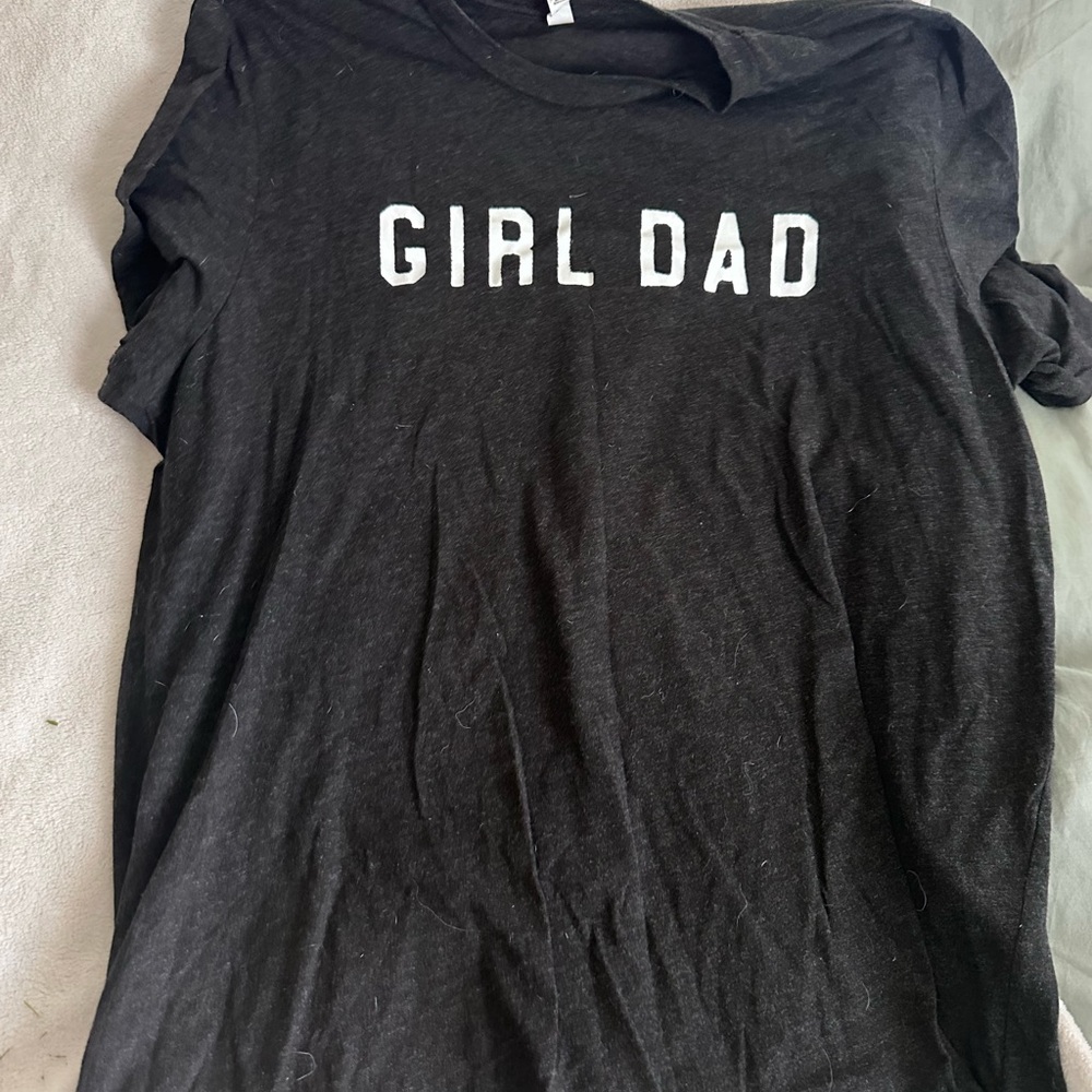 Black 'Girl Dad' men’s T-Shirt
